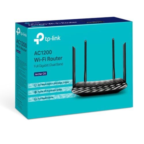 Tp-Link AC1200 Wireless MU-MIMO Gigabit Router – Archer C6