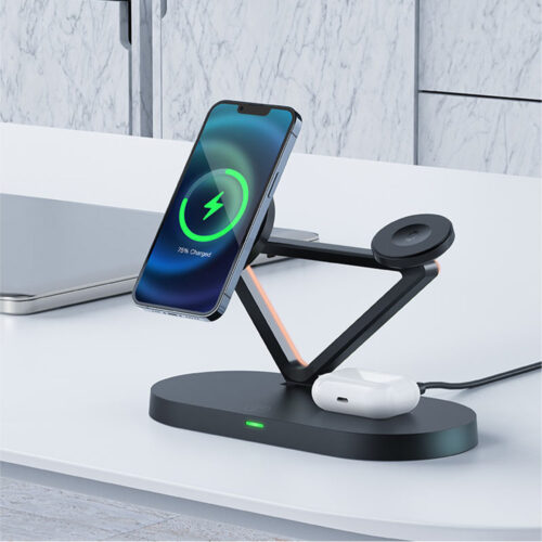 AceFast Fast Wireless Charger Desktop Holder 3-in-1 E9