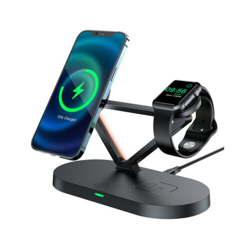 AceFast Fast Wireless Charger Desktop Holder 3-in-1 E9