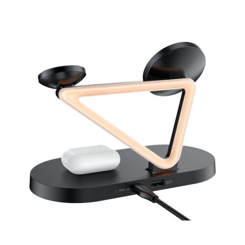 AceFast Fast Wireless Charger Desktop Holder 3-in-1 E9