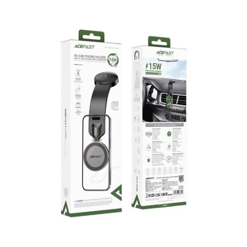 AceFast Fast Wireless Charger Magnetic Car Holder D37