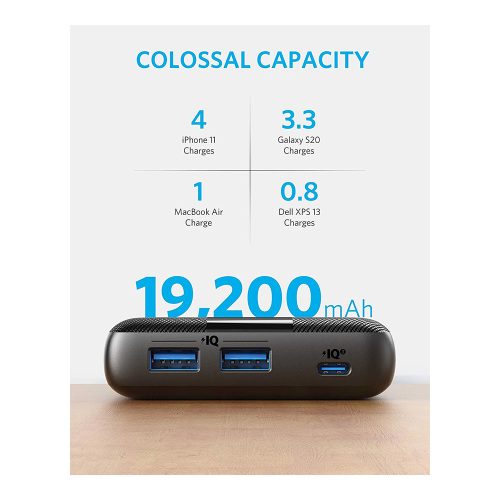 Anker PowerCore III 19K 60W – Portable Laptop Charger