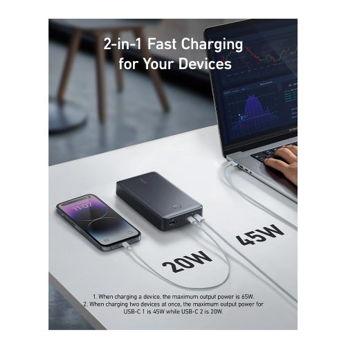 Anker 537 Power Bank (PowerCore 24K for Laptop)