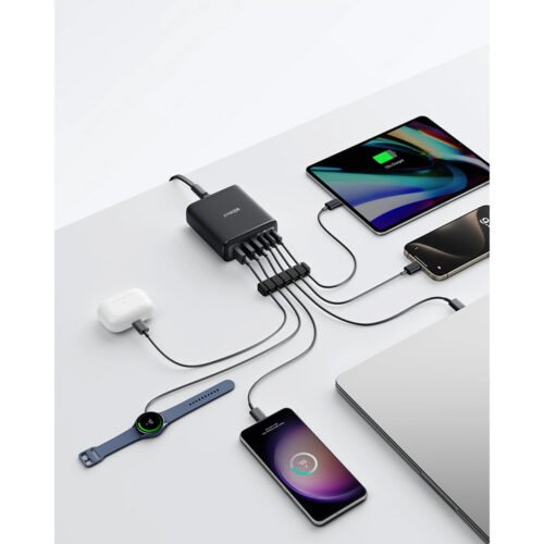 Anker Desktop Charger (112W, 6 Ports)