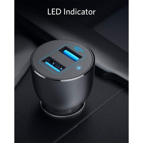 Anker PowerDrive III 2-Port 36W Alloy