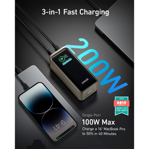 Anker Prime 20,000mAh Power Bank (200W)