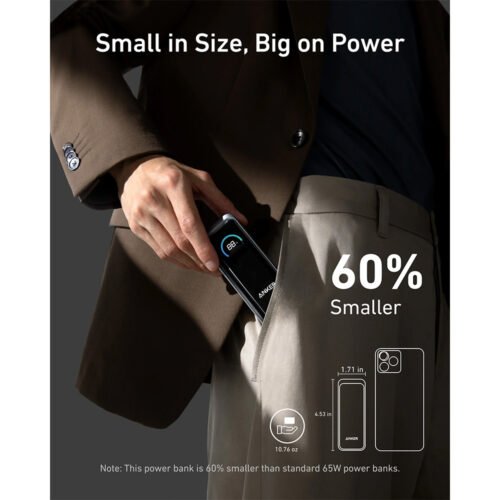 Anker Prime Power Bank (9.6K, 65W, Fusion)