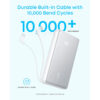 Anker Zolo Powerbank 20000mAh 22.5W with Built-in USB-C Cable – A110E Anker Zolo Powerbank 20000mAh 22.5W with Built-in USB-C Cable – A110E