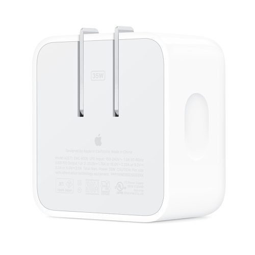 Apple 35W Dual USB-C Port Compact Power Adapter