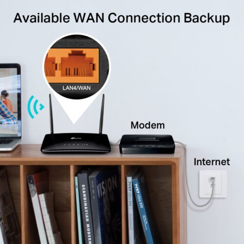 Tp-Link Archer MR202 AC750 Wireless Dual Band 4G LTE Router