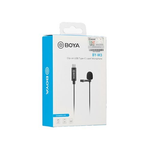 BOYA BY-M3 Digital Lavalier Microphone