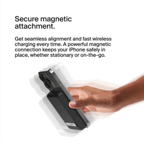 Belkin BoostCharge Magnetic Wireless Power Bank 5K + Stand