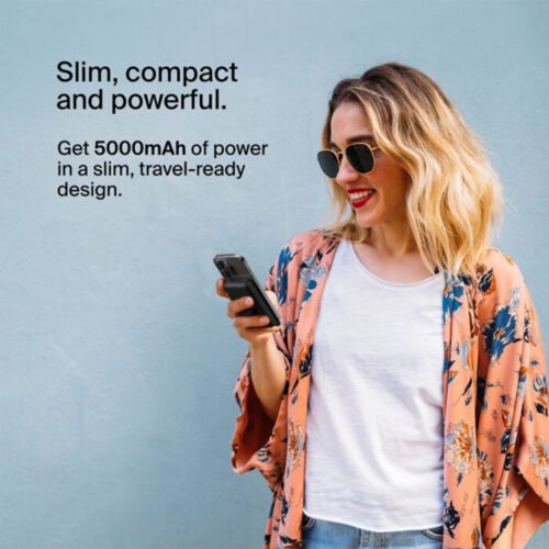 Belkin BoostCharge Magnetic Wireless Power Bank 5K + Stand