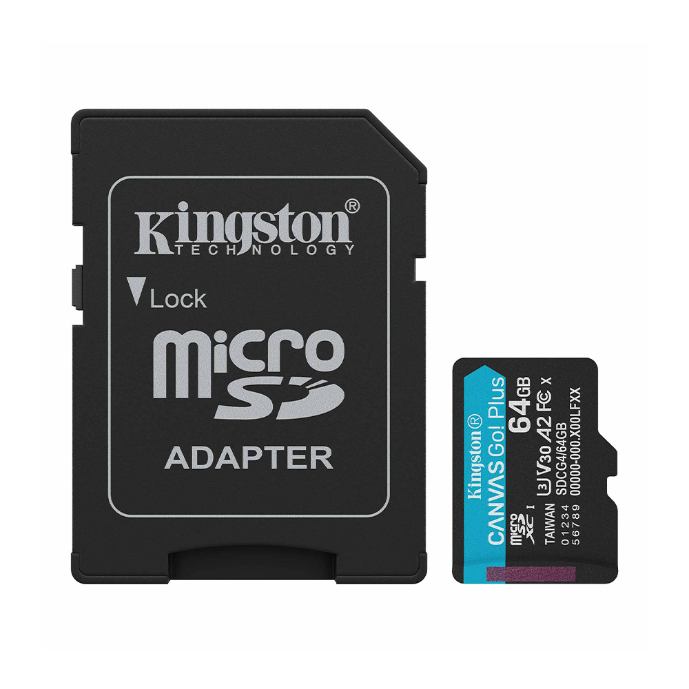 Kingston Canvas Go Plus microSD memory card Kingston Canvas Go Plus microSD memory card