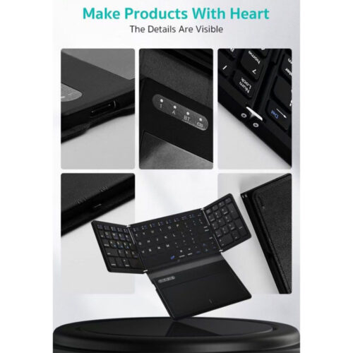 COTECi 81 Key Folding Keyboard with TouchPad