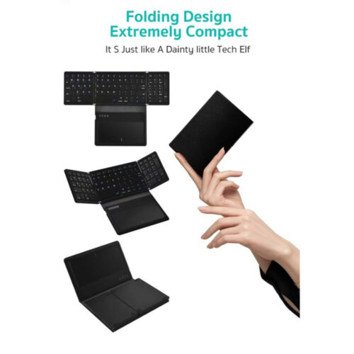 COTECi 81 Key Folding Keyboard with TouchPad