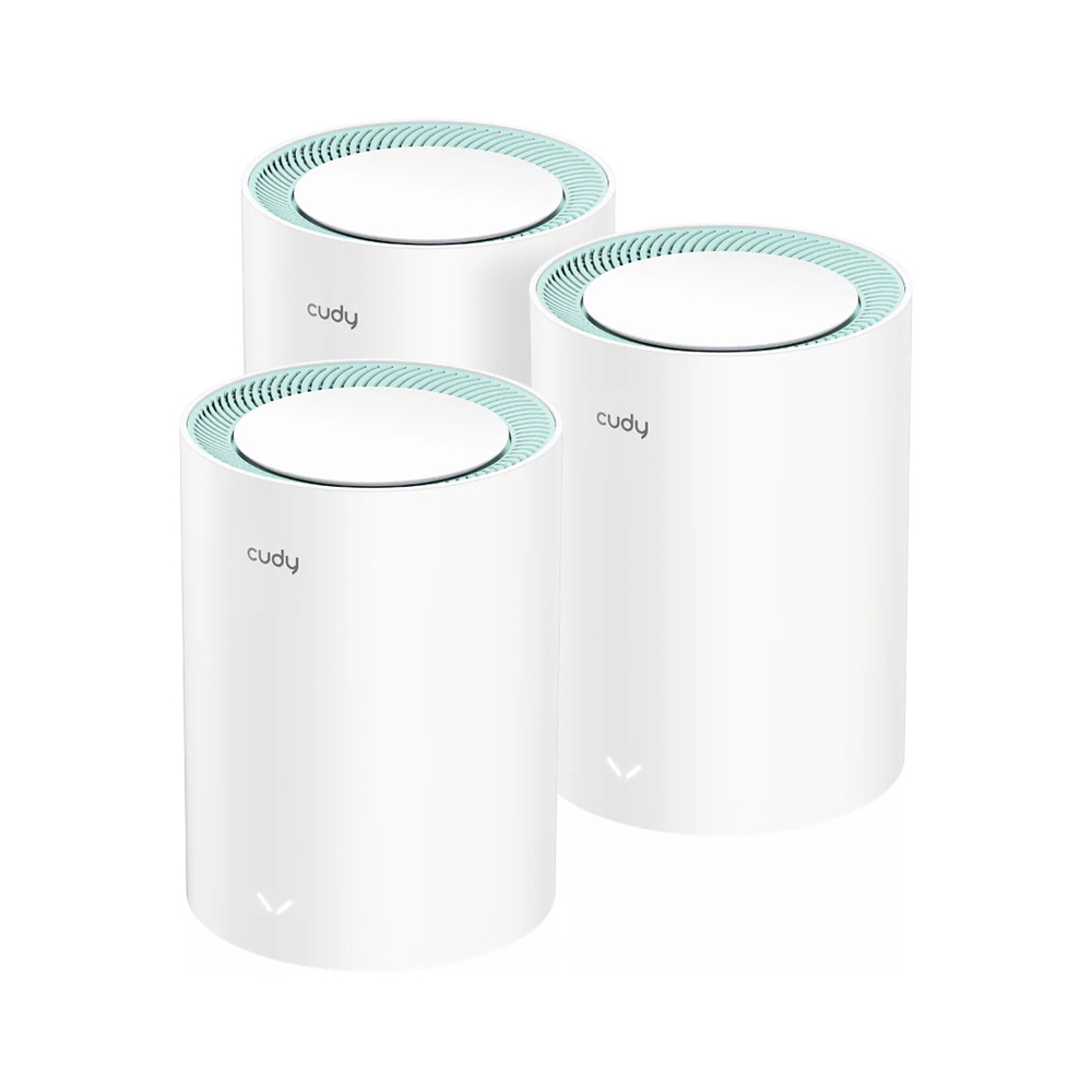 Cudy AX1500 Gigabit Mesh Wi-Fi 6 System – M1500 (3-Pack) Cudy AX1500 Gigabit Mesh Wi-Fi 6 System – M1500 (3-Pack)