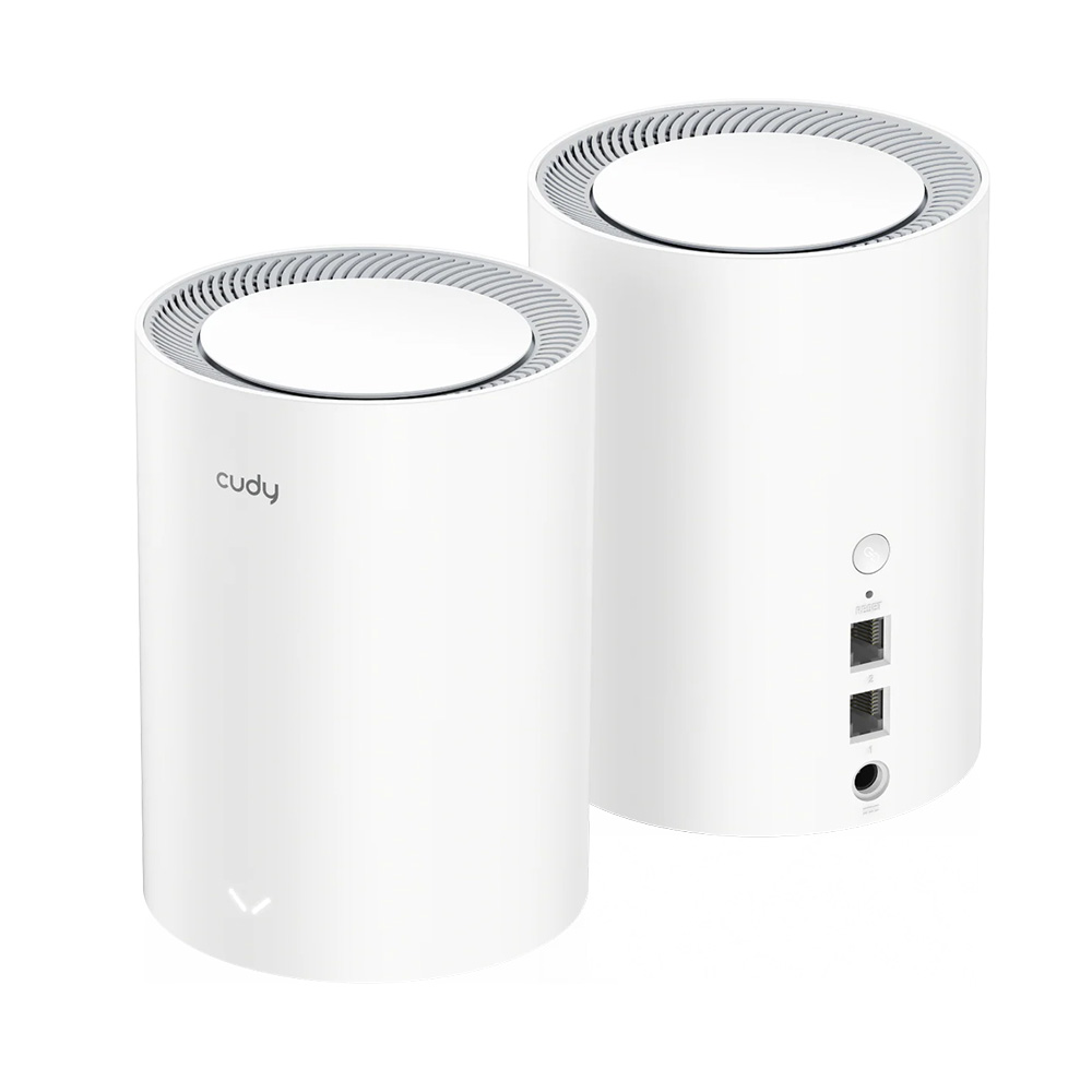 Cudy AX3000 2.5G Mesh Wi-Fi 6 System – M3000 (2-Pack) Cudy AX3000 2.5G Mesh Wi-Fi 6 System – M3000 (2-Pack)