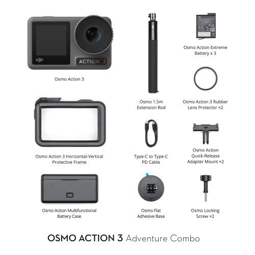DJI Osmo Action 3 Adventure Combo