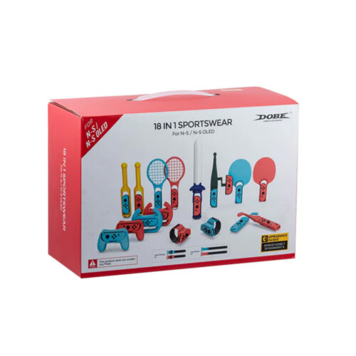 DOBE 18 In 1 Sport Game Accessories for Nintendo Switch/Switch OLED Joy-Con (TNS-2125)