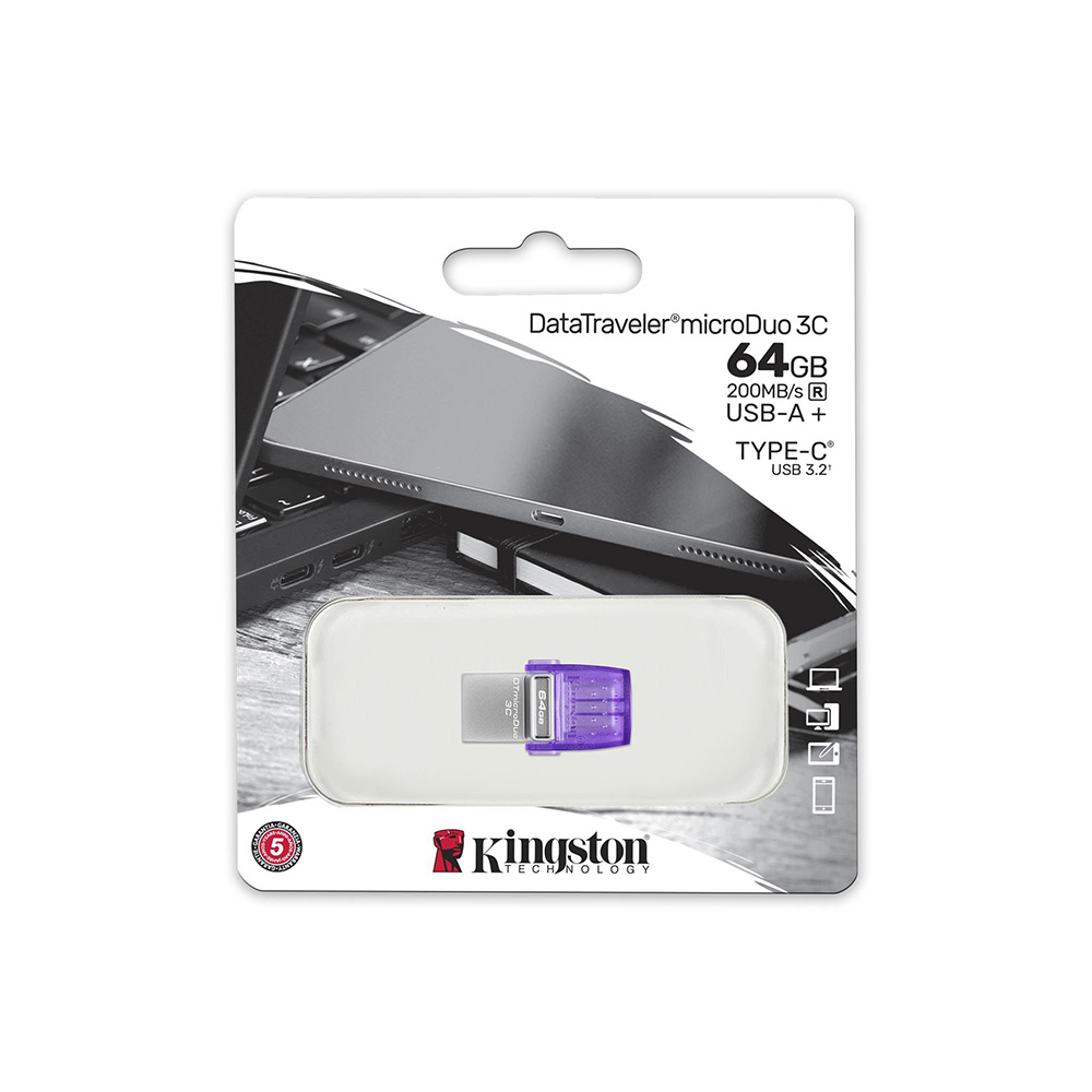 Kingston DataTraveler microDuo 3C USB Flash Drive Kingston DataTraveler microDuo 3C USB Flash Drive