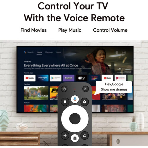 XstreamTec Dcolor GD2 Android Google TV Certified 4K Streamer Media Player Box