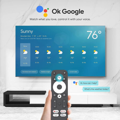 XstreamTec Dcolor GD2 Android Google TV Certified 4K Streamer Media Player Box