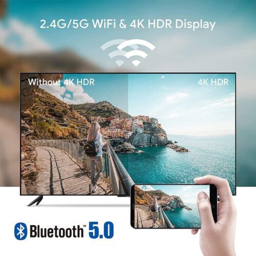 XstreamTec Dcolor GD2 Android Google TV Certified 4K Streamer Media Player Box
