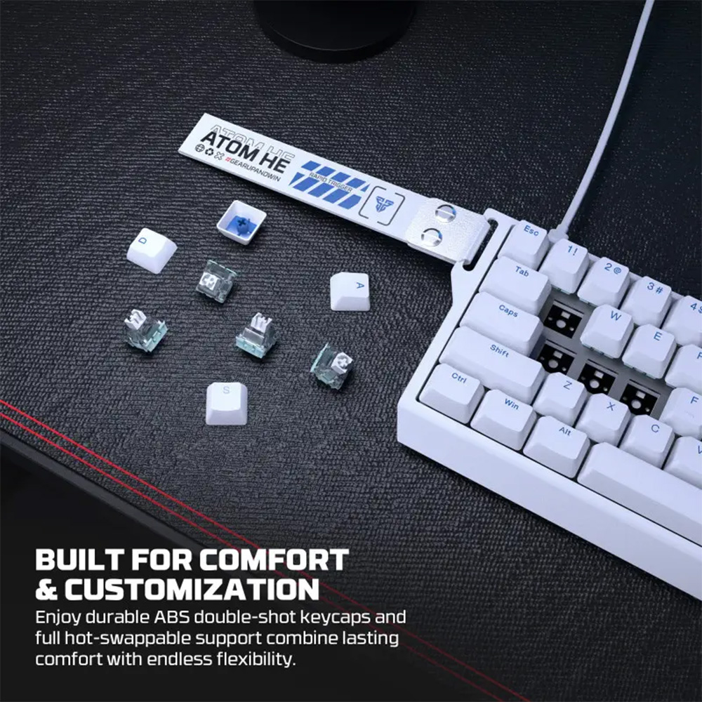 FANTECH ATOM HE68 MK811, High‑Precision Magnetic‑Switch Mechanical Keyboard FANTECH ATOM HE68 MK811, High‑Precision Magnetic‑Switch Mechanical Keyboard