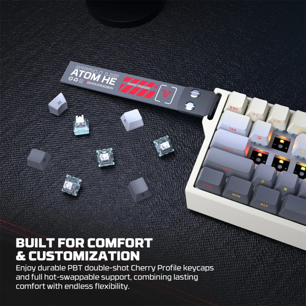 FANTECH ATOM Pro HE68 MK922, High Precision Magnetic Switch Keyboard FANTECH ATOM Pro HE68 MK922, High Precision Magnetic Switch Keyboard