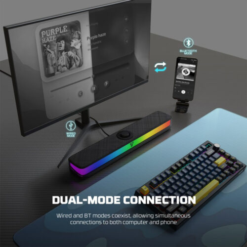 Fantech BS151 Groove Bar Pro RGB Bluetooth Portable Gaming Speaker