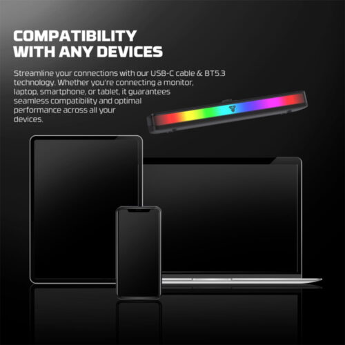 Fantech BS151 Groove Bar Pro RGB Bluetooth Portable Gaming Speaker