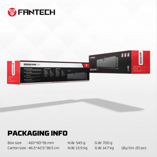 Fantech GS206 Groove Bar Wired Gaming Speaker