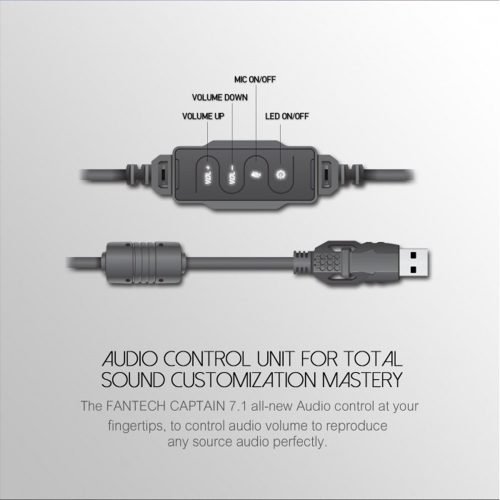 FANTECH HG11 CAPTAIN 7.1 RGB Gaming Headset