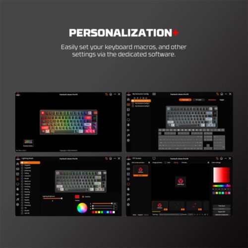 Fantech MK917 ATOM PRO79 Bluetooth, Wireless & Wired Keyboard