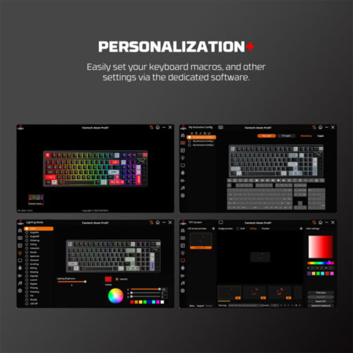 Fantech MK918 ATOM PRO97 Bluetooth, Wireless & Wired Keyboard