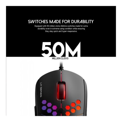 Fantech UX2 HIVE RGB Gaming Mouse