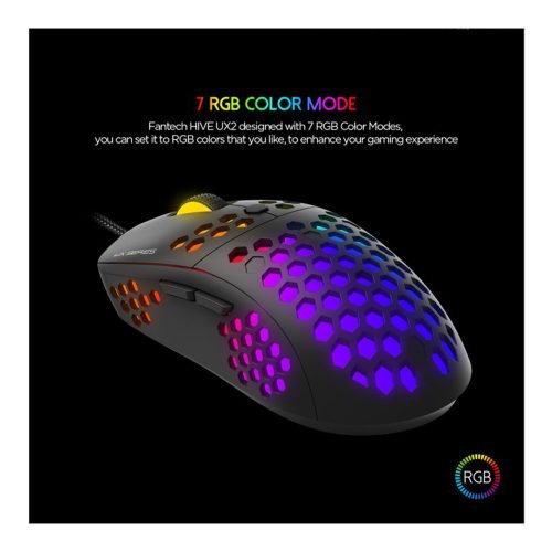 Fantech UX2 HIVE RGB Gaming Mouse