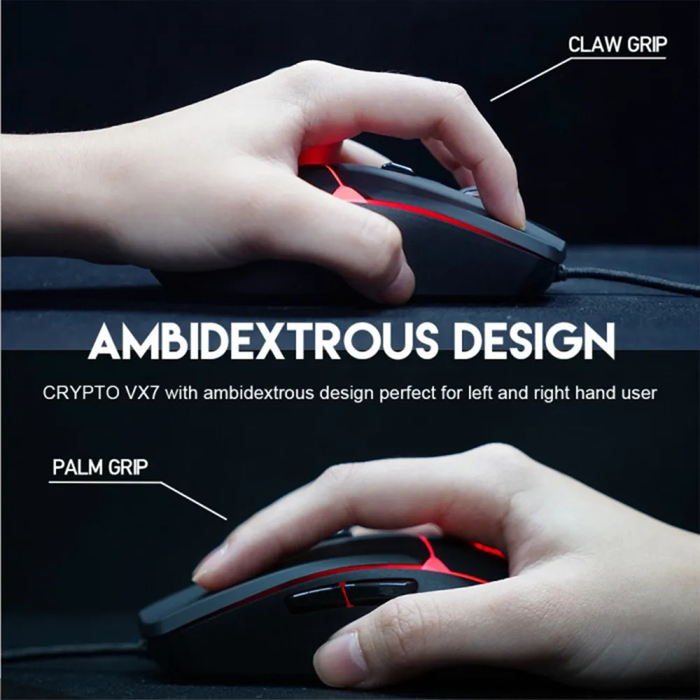 FANTECH VX7 CRYPTO RGB Gaming Mouse
