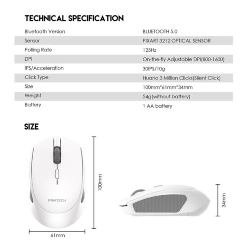 Fantech W190 Office Mouse