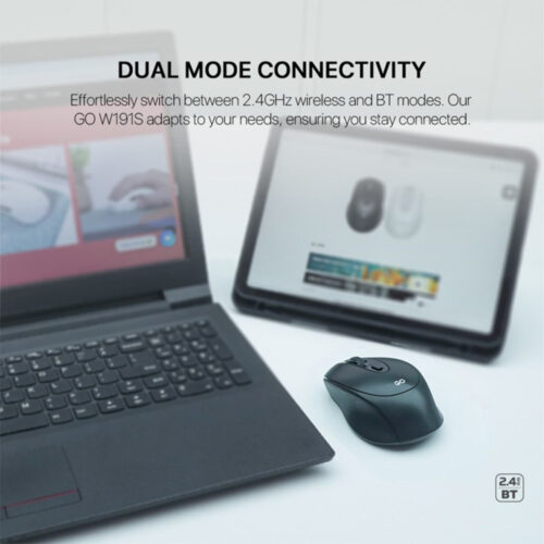 FANTECH W191S GO: Dual Mode Bluetooth & Wireless Mouse