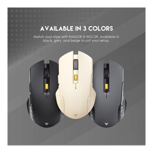 Fantech WG12R RAIGOR III Rechargeable Wireless Gaming Mouse