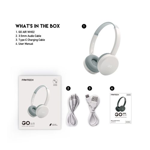 Fantech WH02 Go Wireless Headphones