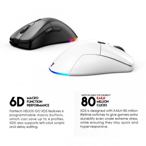 Fantech XD5 HELIOS GO Wireless Gaming Mouse