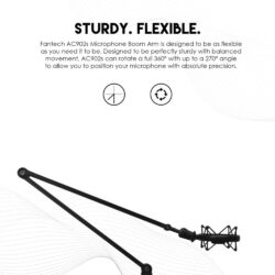 Fantech AC902s Studio Microphone Arm – 80cm Adjustable Stand