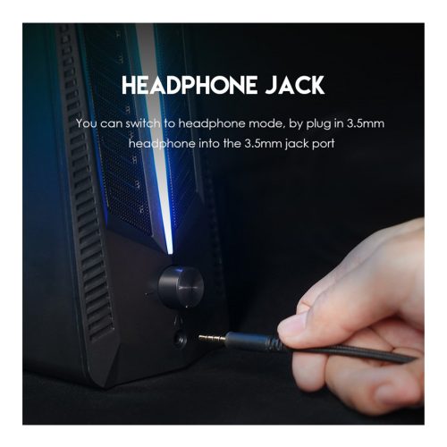 Fantech GS301 TRIFECTA Bluetooth & Wired RGB Gaming & Music Speaker