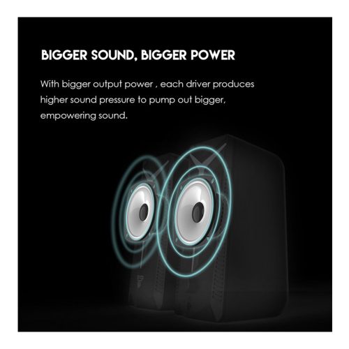 Fantech GS301 TRIFECTA Bluetooth & Wired RGB Gaming & Music Speaker