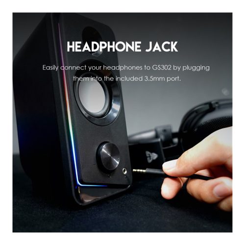 Fantech GS302 ALEGRO Bluetooth & Wired RGB Gaming & Music Speaker