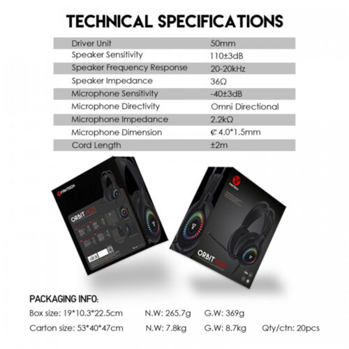 Fantech HG25 – ORBIT Gaming Headset