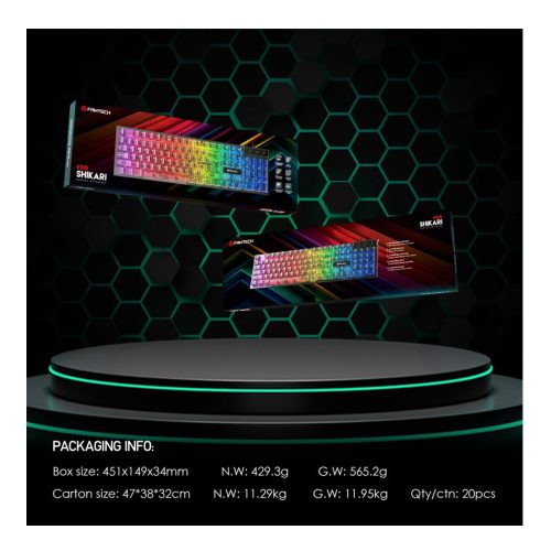 Fantech K515 SHIKARI RGB Gaming Keyboard
